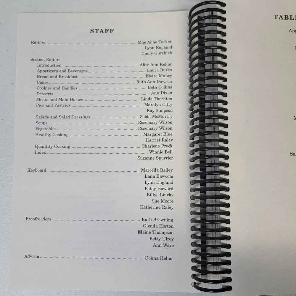 Favorite Recipes Associated Women‎ for Harding Helper Vol III 1997 Spiral Bound